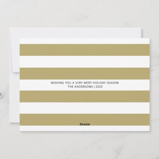 新婚結婚したメリーの シーズンカード (裏面)