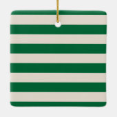 新婚結婚した者のクリスマス、写真 セラミックオーナメント (裏面)