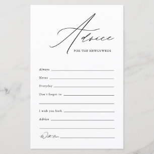新婚結婚夫婦のアドバイス&ウィッシュズカード