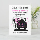 新婚者のセーブ・ザ・デート案内で運転して下さい セーブザデート (スタンド正面)