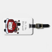 新婚者の荷物のラベル ラゲッジタグ (正面横)