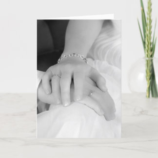 新婚者はIIのお祝いを渡します カード