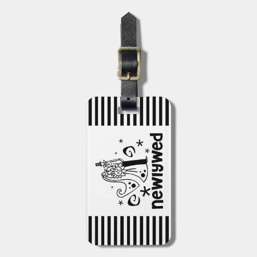 新婚者 ラゲッジタグ (正面縦)