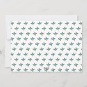 新婚航海のいかりメリーと写結婚した真 シーズンカード (裏面)