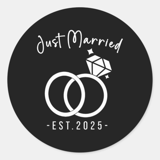 新婚2025新郎新婦ウェディングプランナージュ ラウンドシール (正面)