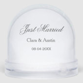 新婚 カップル名 日付 年 結婚式 シンプル (裏面)