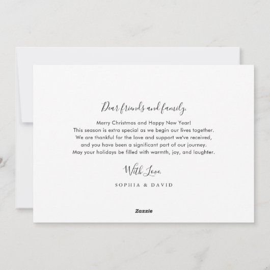 新婚&メリークリス結婚したマス5写真 シーズンカード (裏面)