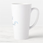 新婚+夫婦名+日付+年+結婚式 カフェラテマグ (右)