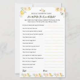 新婦おもしろいブライダルシャワーゲーム