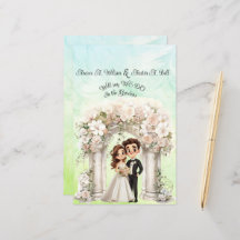 新婦お洒落の紙シ結婚ート