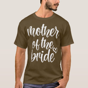 新婦から母への結婚前パーティー Tシャツ