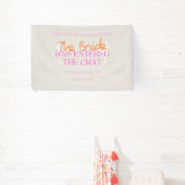 新婦がチャットに入った – Tropical Bach 横断幕 (インサイチュ)