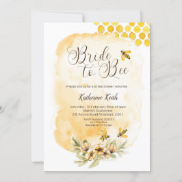 新婦がブライダル・シャワーの招待へ 招待状