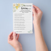 新婦が言う レモン＆ローズ ブライダルシャワー ゲーム カード (ハンドル)