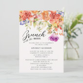 新婦とのブランチ招待状 招待状 (スタンド正面)