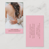 新婦と夫の写結婚真者 名刺 (正面/裏面)