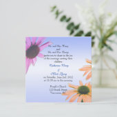 新婦と新郎の両親、結婚式の招待状 招待状 (スタンド正面)