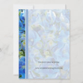 新婦と新郎の親、結婚式の招待状 招待状 (裏面)