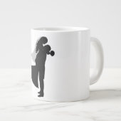 新婦と新郎 ジャンボコーヒーマグカップ (正面右)