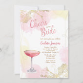 新婦に乾杯 招待状 (正面)