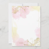 新婦に乾杯 招待状 (裏面)