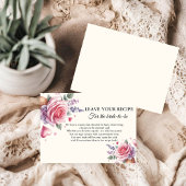 新婦のためのアイスクリームのリクエストレシピ アドバイスカード