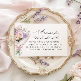 新婦のためのレシピフレッシュオフ市場 エンクロージャーカード