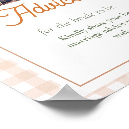 新婦のための市場アドバイスのブライダルshowe ポスター (角)