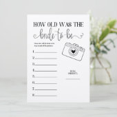 新婦のシャワーゲームは何歳だった プログラム (スタンド正面)