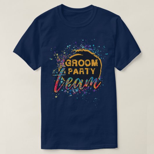 新婦のチーム Tシャツ (デザイン正面)