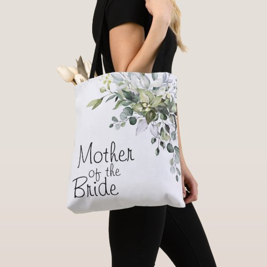 新婦のトートバッグの結婚ユーカリの母 トートバッグ (クローズアップ)
