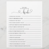 新婦のブライダルシャワー (正面)