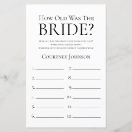 新婦のブライダルシャワー