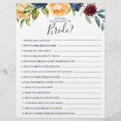 新婦のブライダルシャワー (正面)