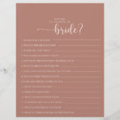 新婦のブライダルシャワー (正面)