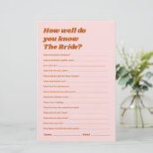 新婦のブライダルシャワー (スタンド正面)