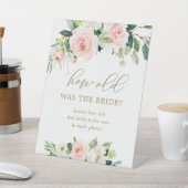 新婦のブライダルシャワー 台座サイン (インサイチュ)