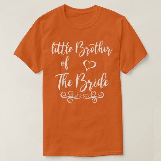 新婦のマッチング結婚の弟 Tシャツ (デザイン正面)