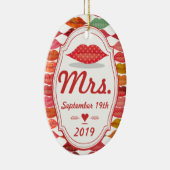 新婦のミセス・コプソサデート セラミックオーナメント (右)