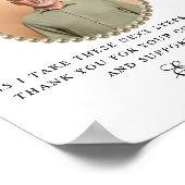 新婦のユーカリ父ありがとうギフト ポスター (角)