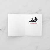 新婦の介添え人への感謝カード - エッチな花嫁の友人たち サンキューカード (内部)