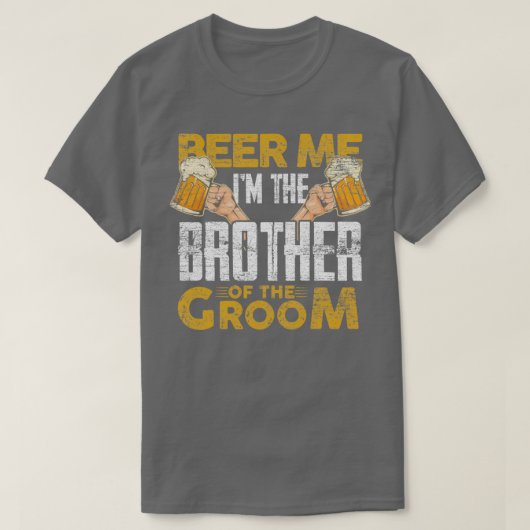 新婦の兄弟 ビール Tシャツ (デザイン正面)