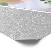 新婦の写真2 同性婚 ウェディングデーのスーツスタイル ポスター (角)