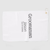 新婦の友人  結婚前のお別れパーティー  に  [名前]  を 追加する ゴルフタオル (横)