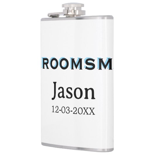 新婦の友達グループの名前を追加 フラスク (左)