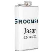 新婦の友達グループの名前を追加 フラスク (右)