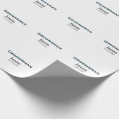 新婦の友達グループの名前を追加 ラッピングペーパー (角)