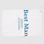 新婦の友達パーティー 名前を追加 現代 簡略 ゴルフタオル (横)