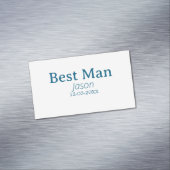 新婦の友達パーティー 名前を追加 現代 簡略 マグネット名刺 (インサイチュ)