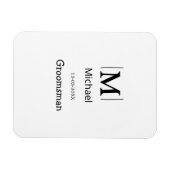 新婦の友達パーティー 名前を追加 現代 簡略 マグネット (横)